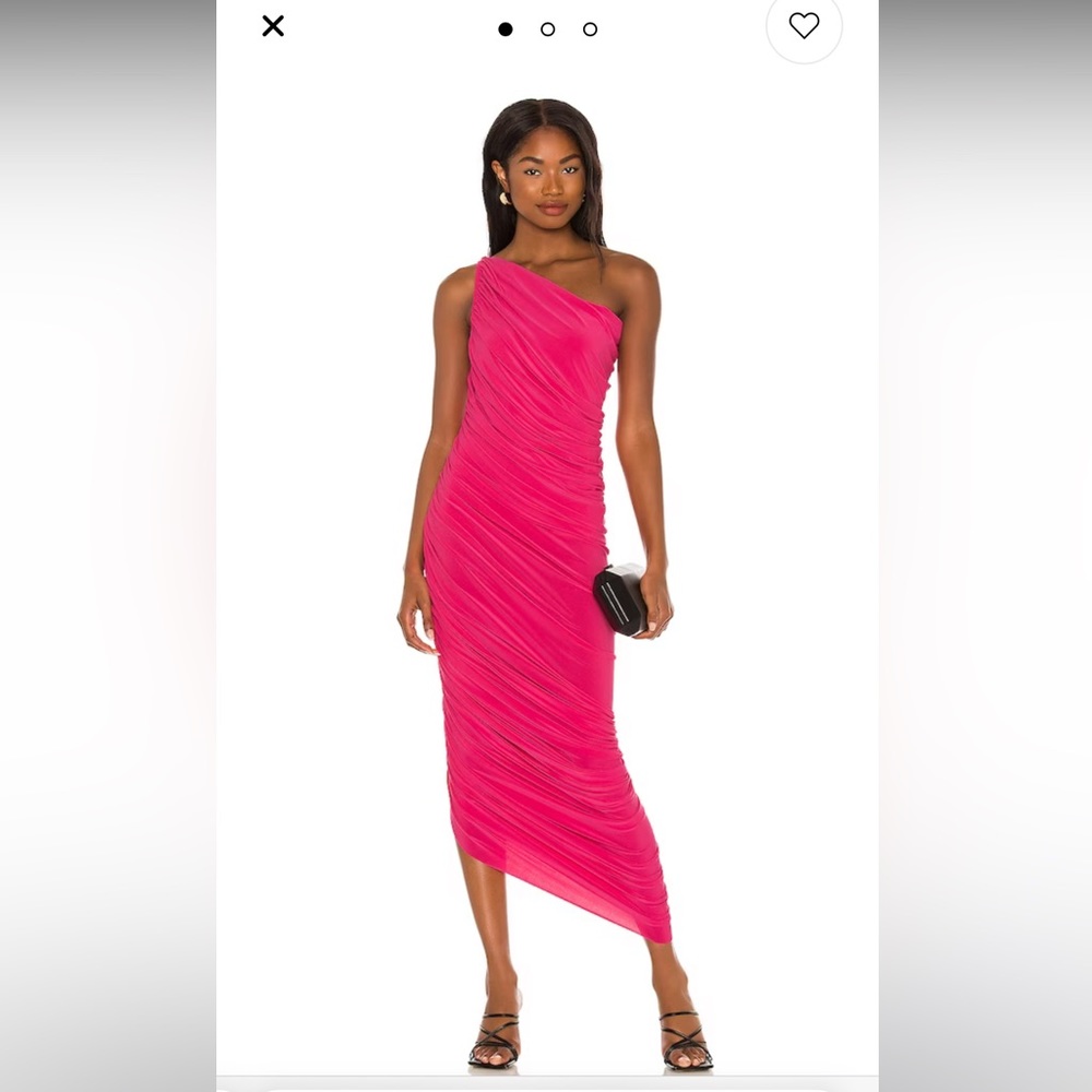 Diana Gown in Rose Norma Kamali